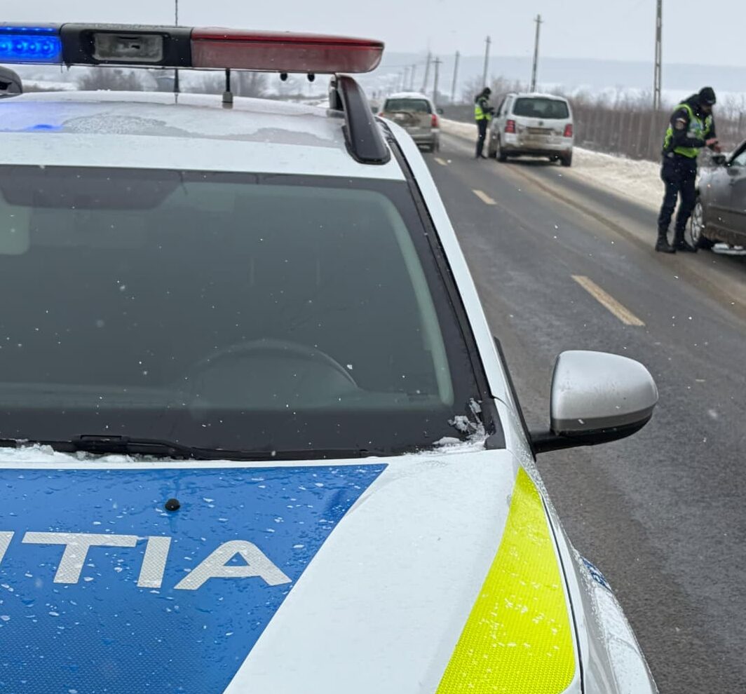 Poliția Botoșani întărește măsurile de siguranță rutieră în condiții de iarnă