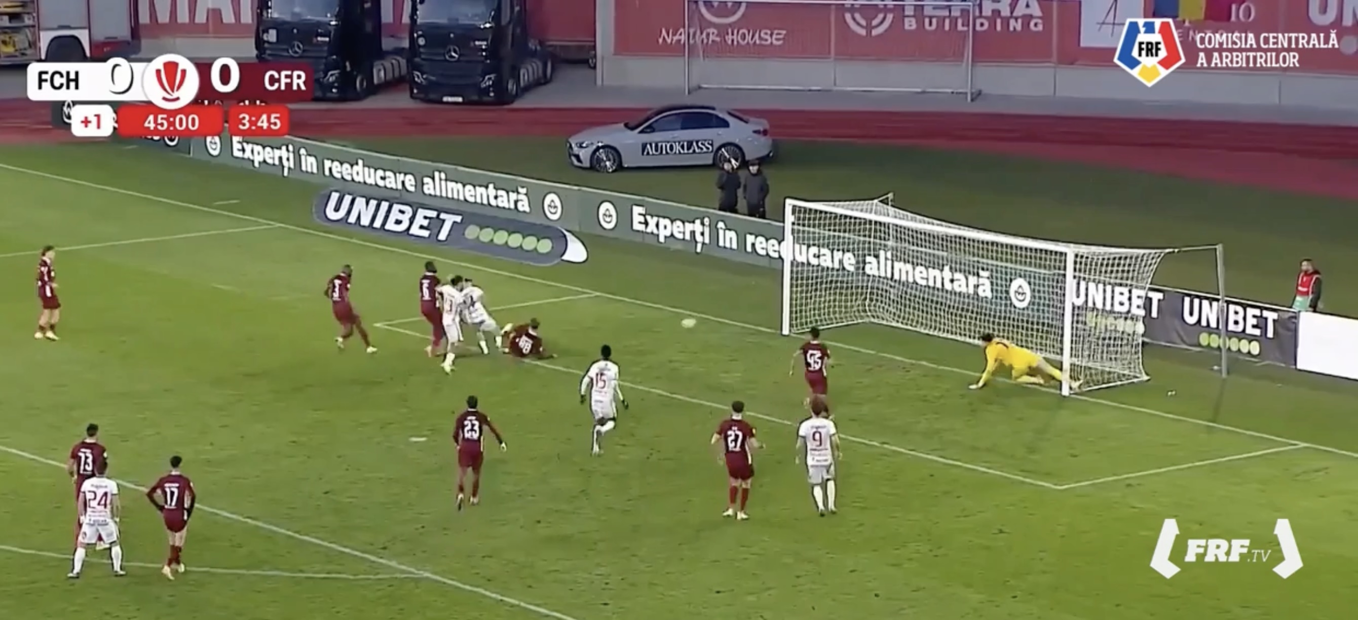 Deciziile controversate ale CCA în meciul Hermannstadt – CFR Cluj