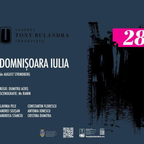 „Domnișoara Iulia” – O nouă piesă captivantă la Teatrul Municipal din Târgoviște