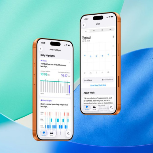 IOS 26.4 aduce mai multe date despre somn și semne vitale în Apple Health