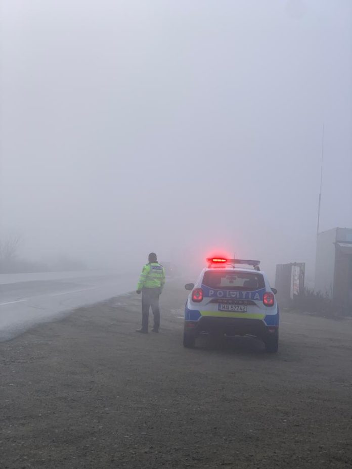 Atenționare de ceață extinsă până la ora 11:00