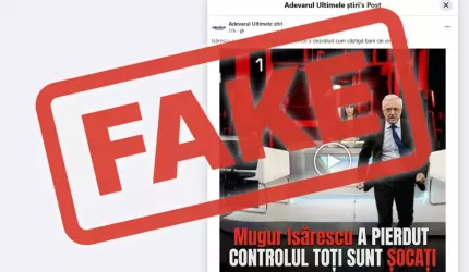BNR avertizează asupra postărilor de tip deepfake ce îl implică pe Mugur Isărescu