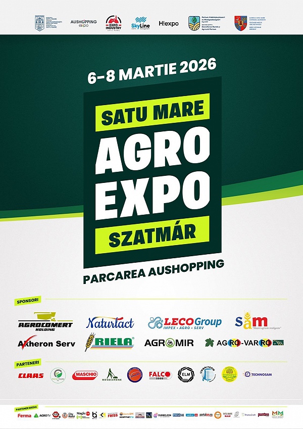 Vino la Satu Mare Agro Expo Szatmár: Eveniment dedicat domeniului agrar