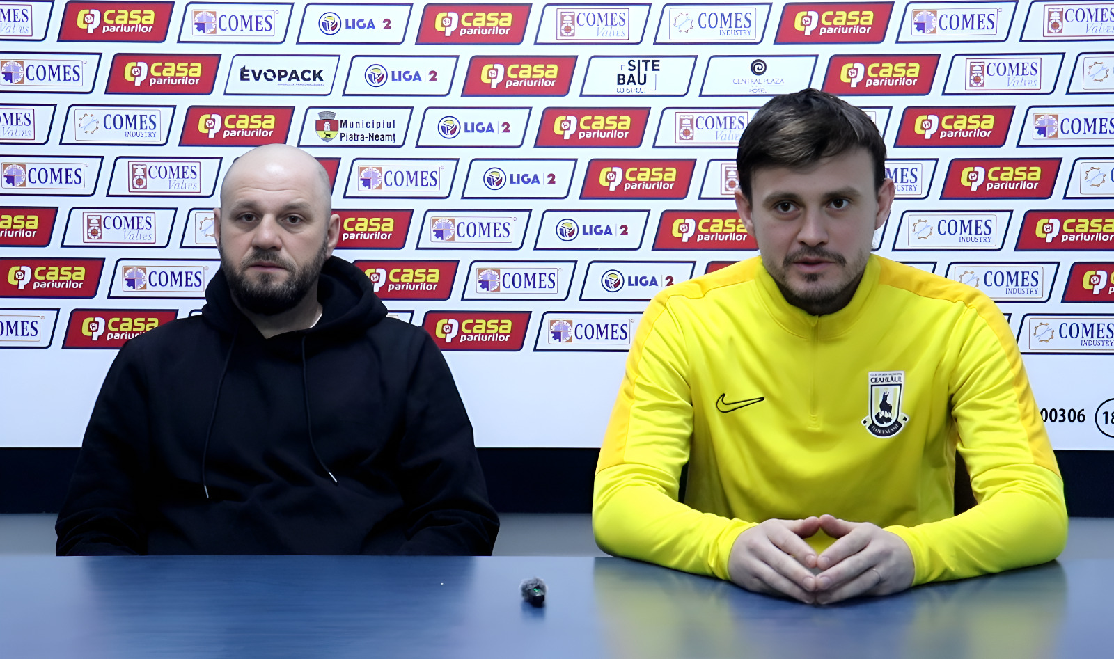 Avădanei și Marc își propun un rezultat bun în meciul cu Bistrița