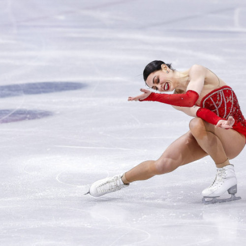 Julia Sauter concurează în programul liber la Jocurile Olimpice de la Milano-Cortina