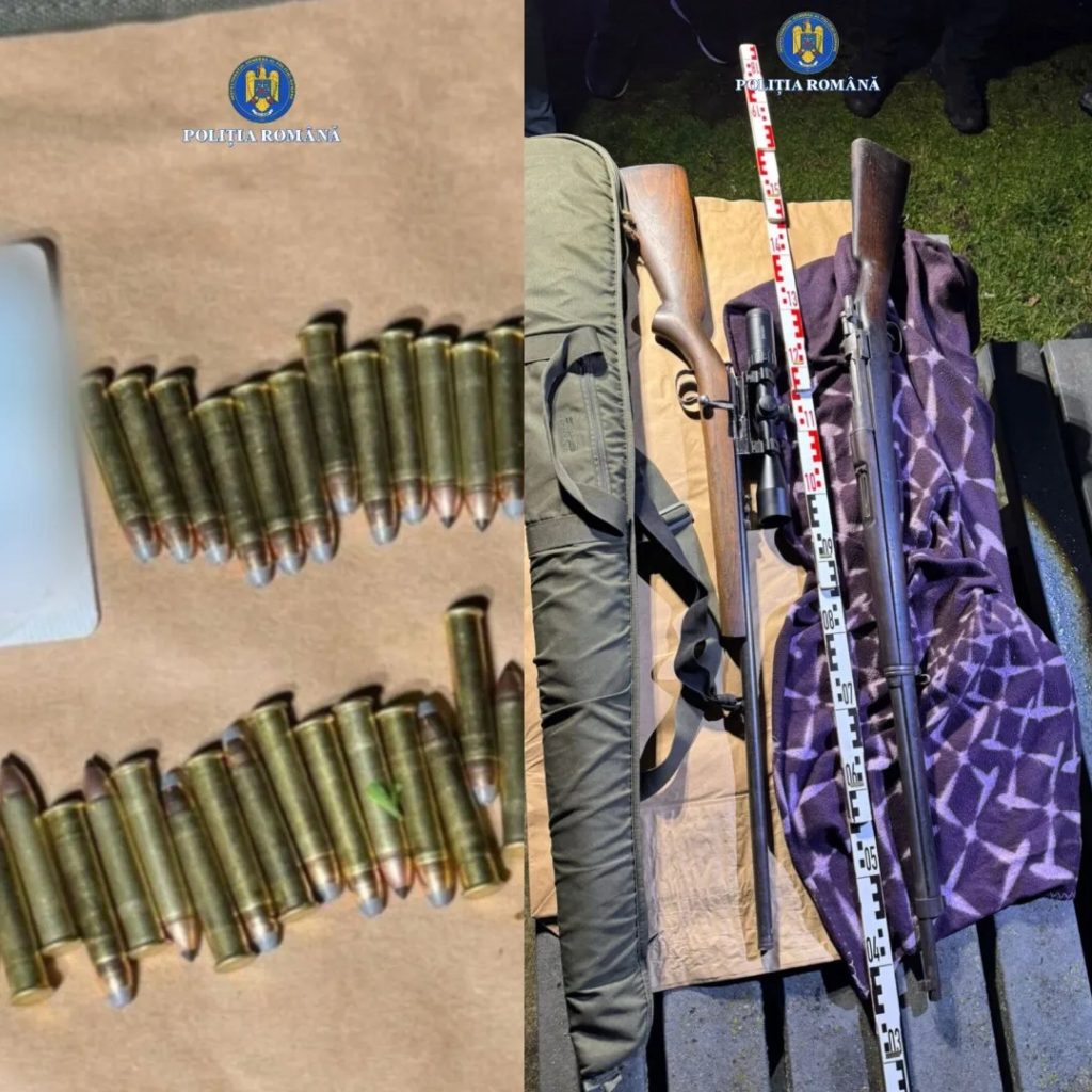 Poliția descoperă arme letale în urma unui control pe DN 58B