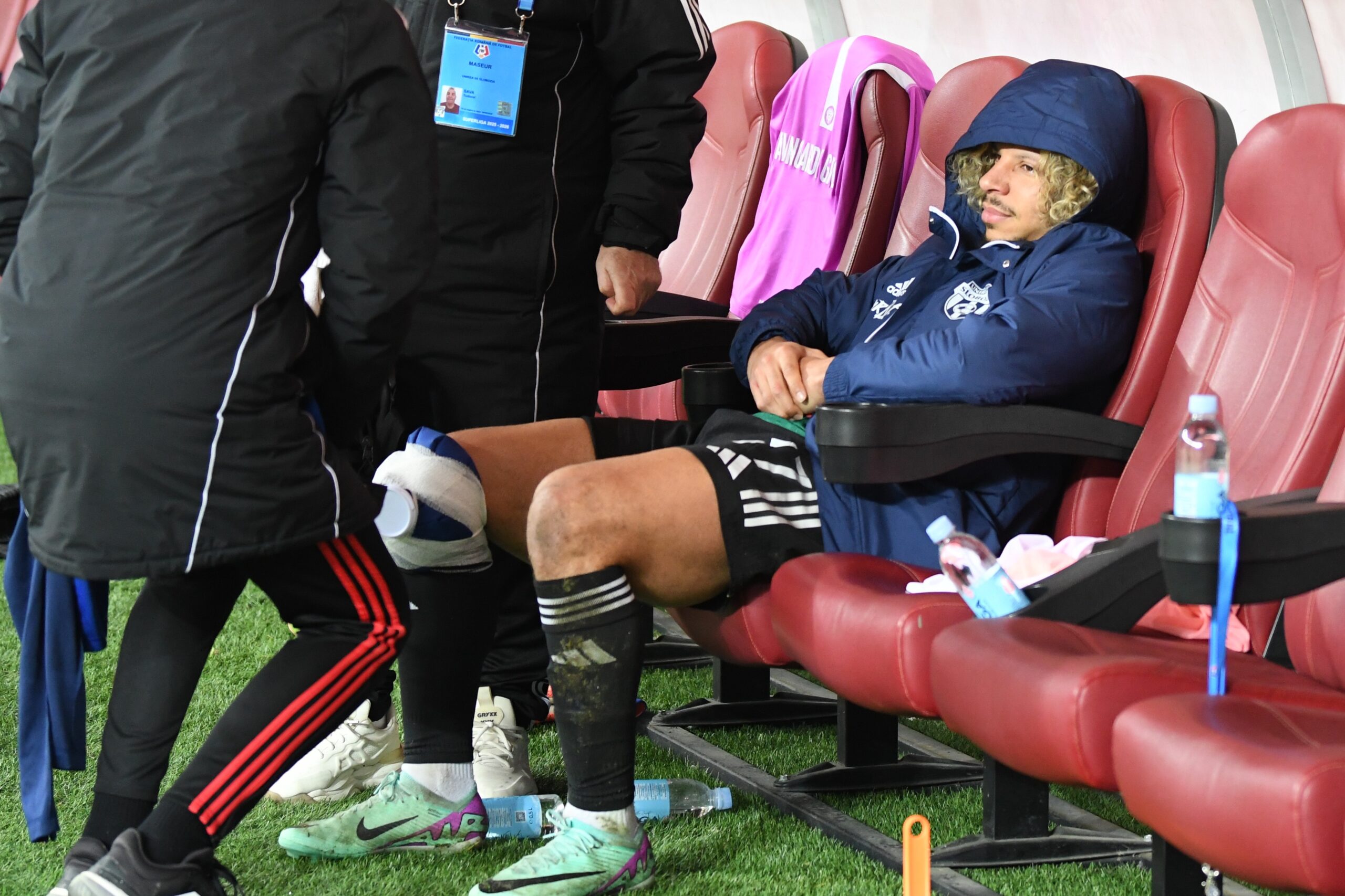 Jayson Papeau se confruntă cu o accidentare gravă după meciul cu Farul Constanța