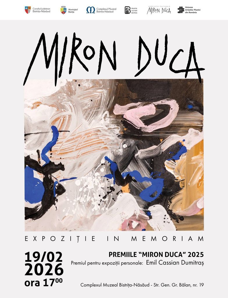 Premiul „Miron Duca” decernat artistului Emil Cassian Dumitraș