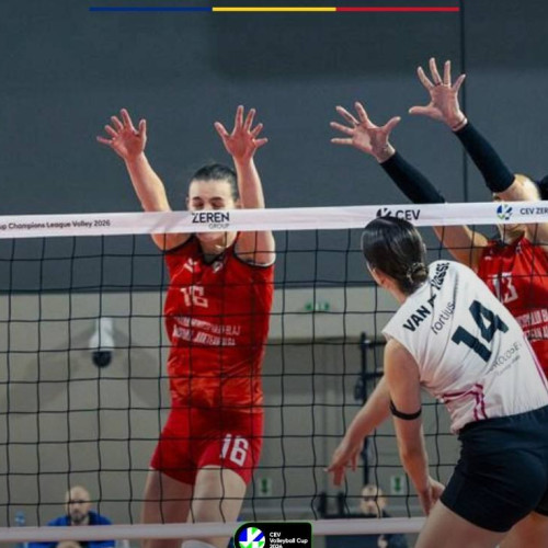 CSO Voluntari câștigă la Blaj și se apropie de semifinalele CEV Cup