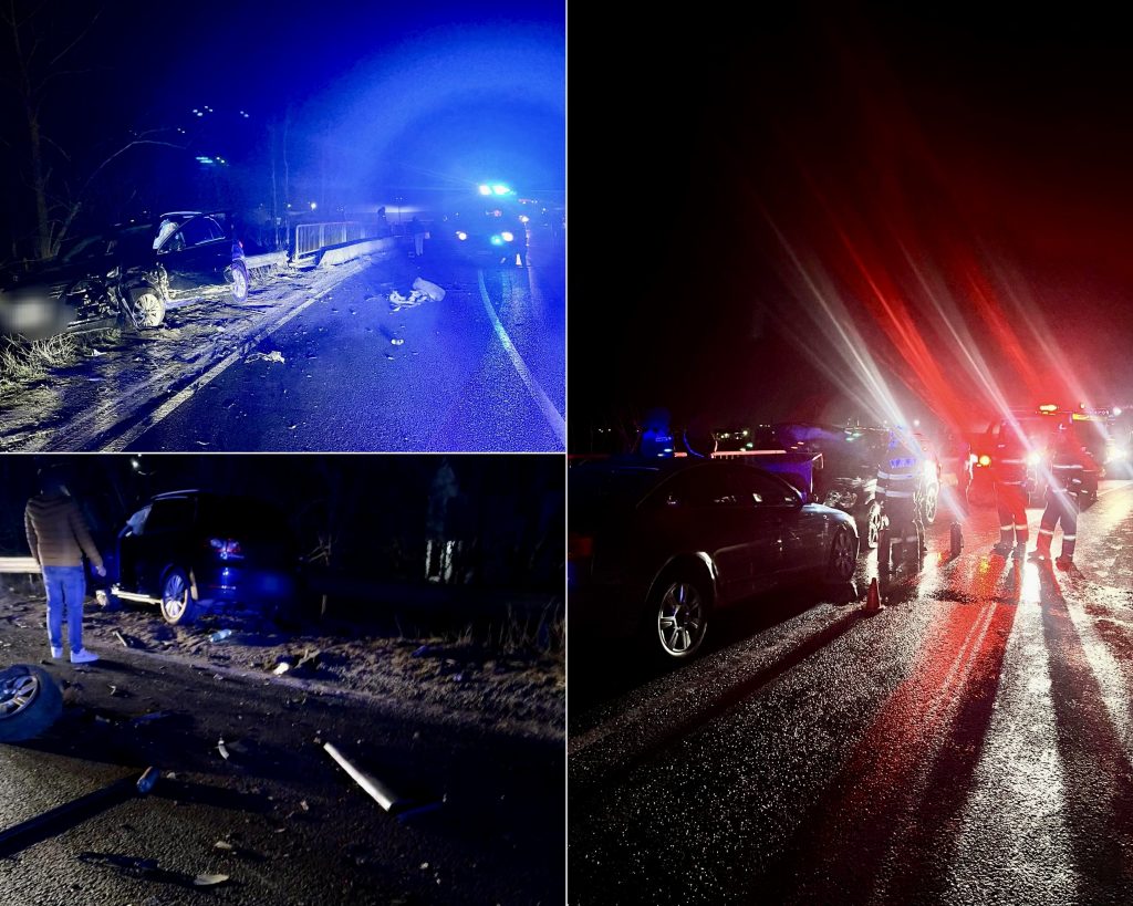 Accident rutier în Dârmănești afectează șase persoane, inclusiv copii