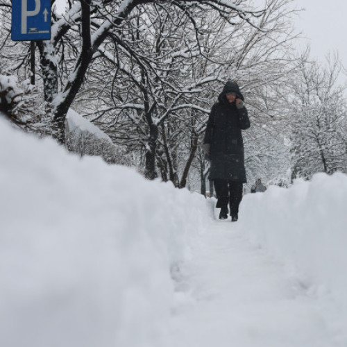 Episod de vreme severă: Ninsori abundente și ger în weekend