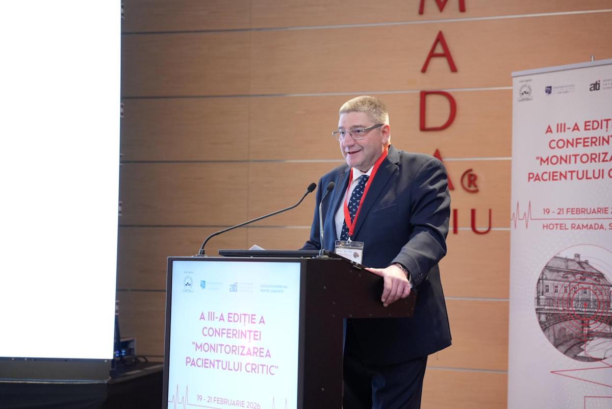 Conferința „Monitorizarea pacientului critic” a început la Sibiu