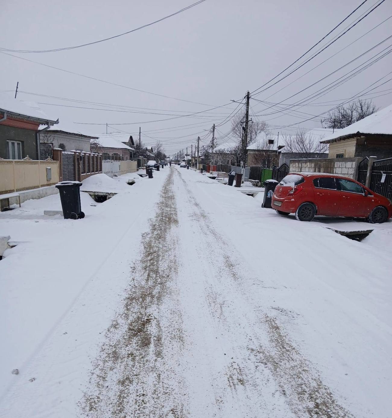 Bucșani se pregătește pentru ninsori intense și viscol