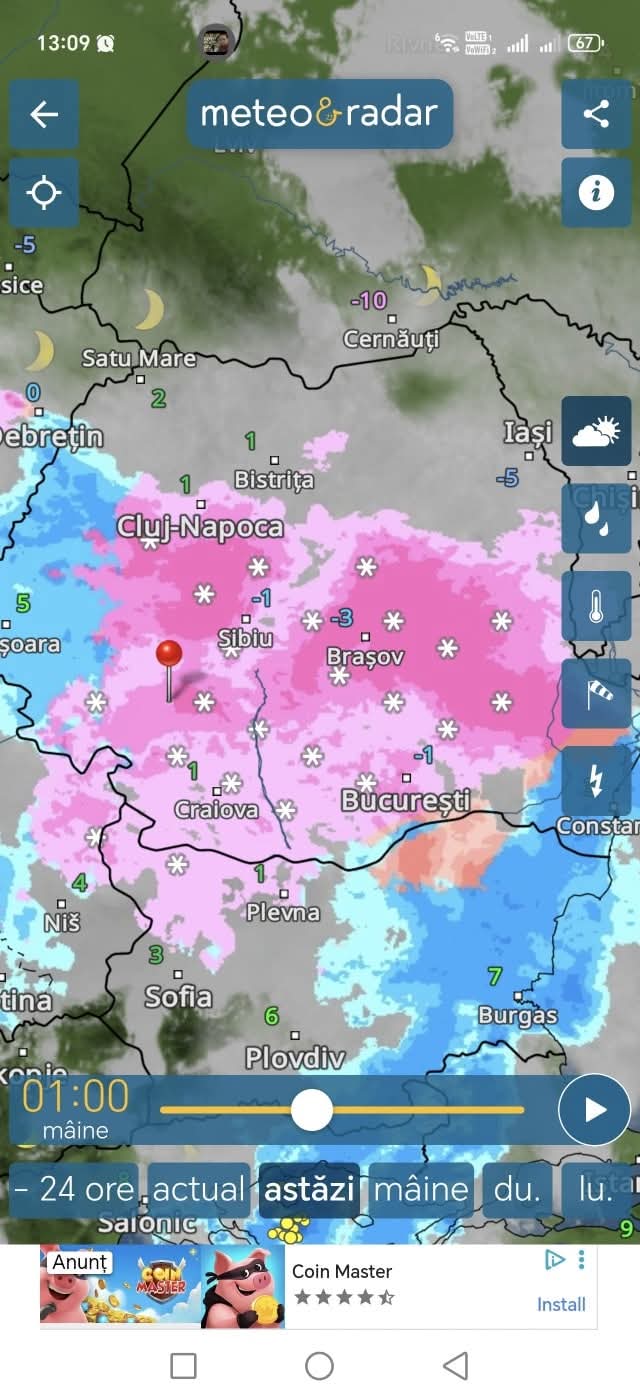Un nou val de ninsori se așteaptă în această noapte