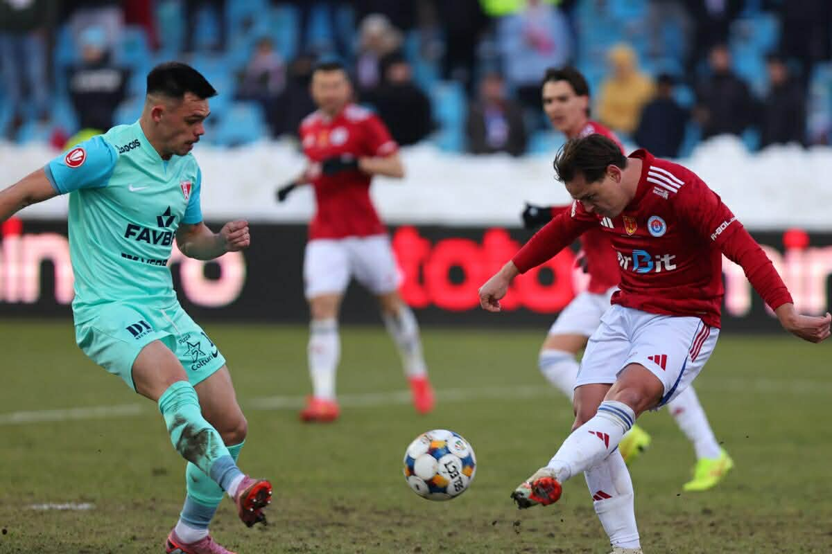 Oțelul revine de la 0-2, dar remiza cu UTA complică lupta pentru play-off