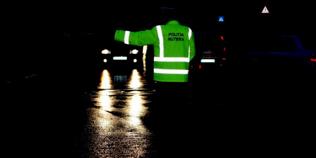 Minoră surprinsă la volan fără permis în comuna Finta