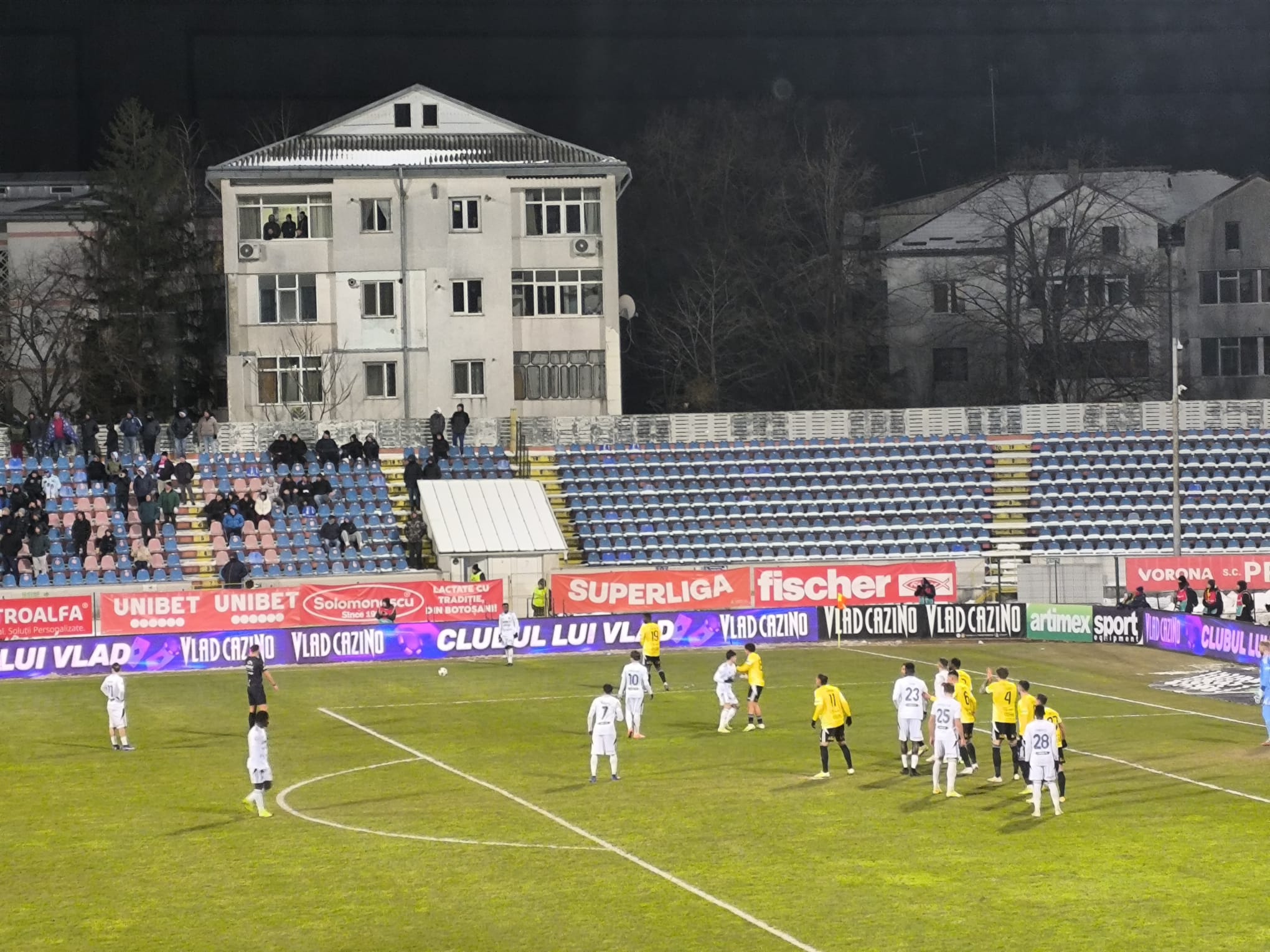 FC Botoșani pierde acasă în fața Universității Cluj, rezultatul 3-1