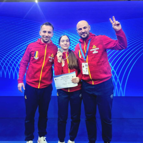 Medalie de argint pentru românca Alexandra Adoch la Campionatele Europene de Cadeți