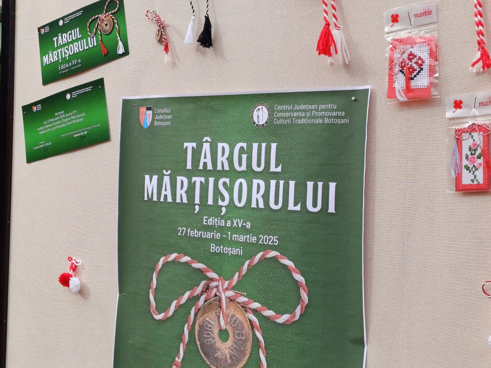 Târgul Mărțișorului revine la Botoșani cu ediția a XVI-a