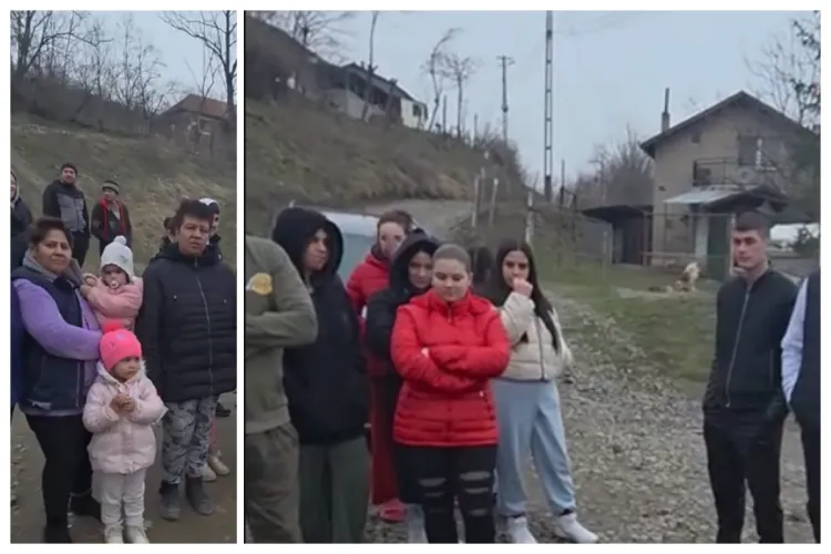 Locuitorii din Cojocna protestează pentru siguranța copiilor și navetiștilor