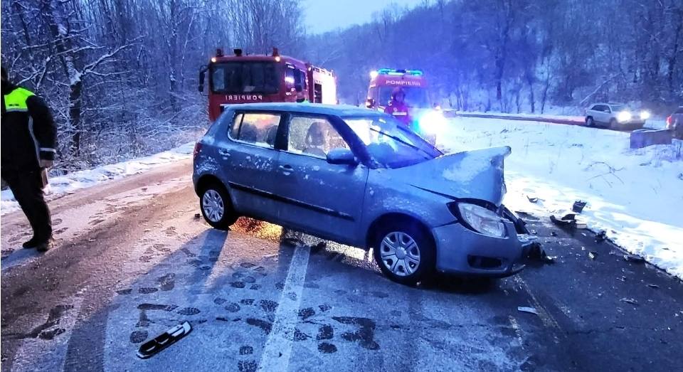 Accident rutier în I. L. Caragiale activează echipele de urgență