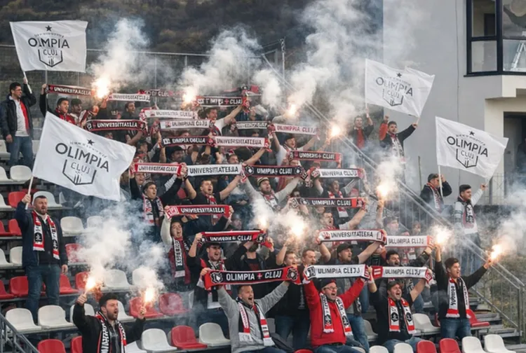 Peluza Olimpiei, inițiativa clubului Olimpia Cluj pentru fani