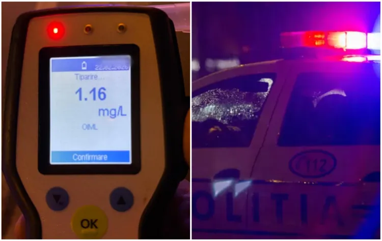Poliția din Cluj-Napoca depistează un șofer cu o alcoolemie-record