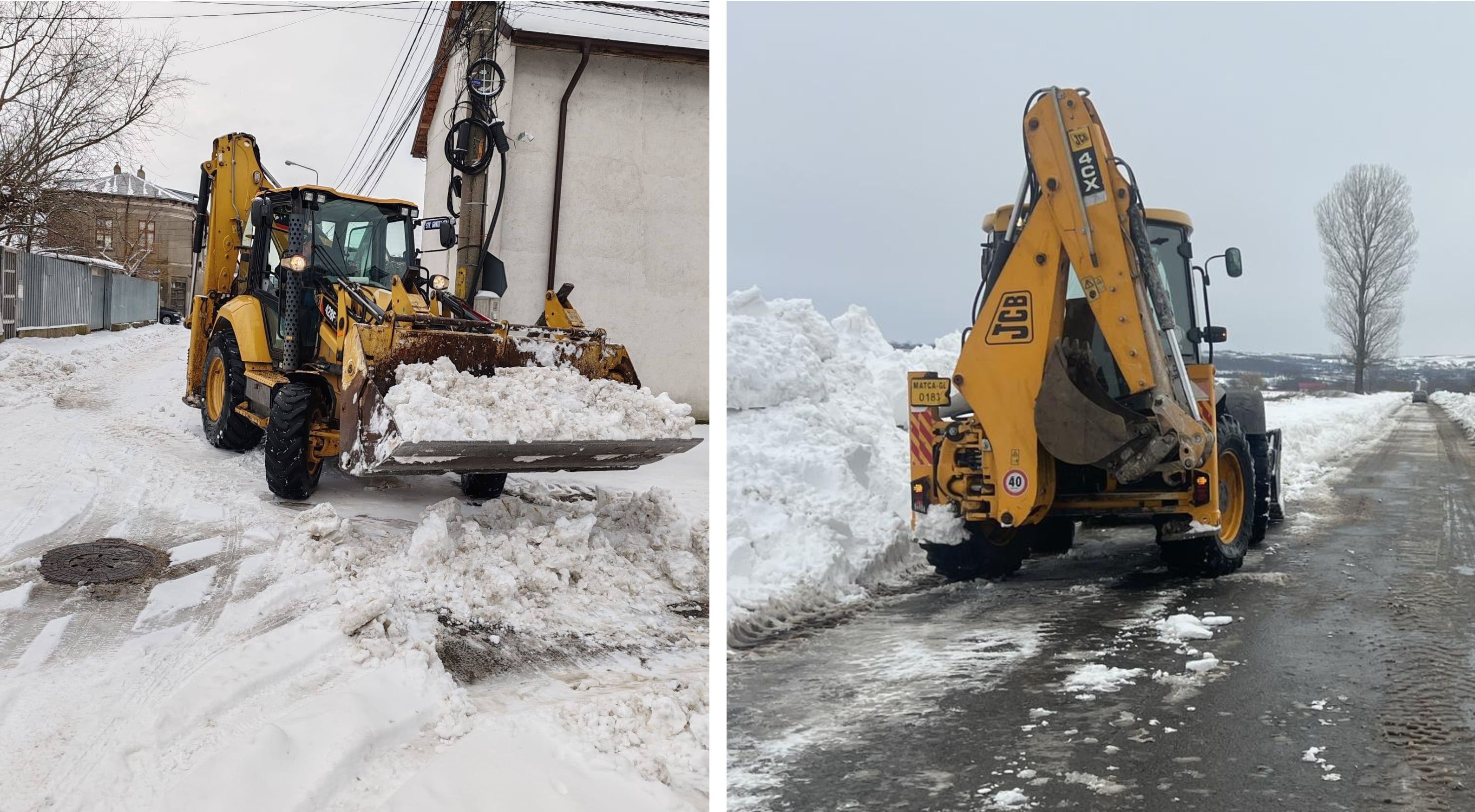 Galațiul a depășit fără probleme Codul galben de viscol și ninsoare