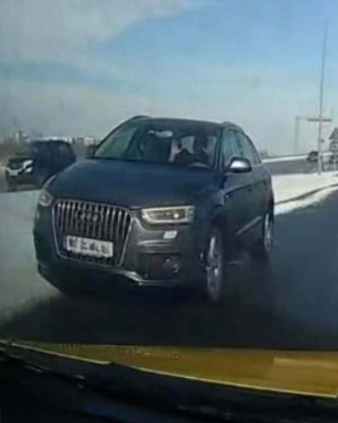 Șofer pe contrasens pe autostrada A3, identificat și sancționat de polițiști