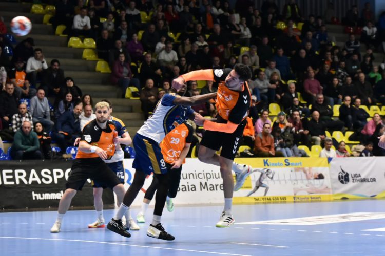 CSM Vaslui și CS Minaur Baia Mare termină meciul la egalitate în Liga Zimbrilor