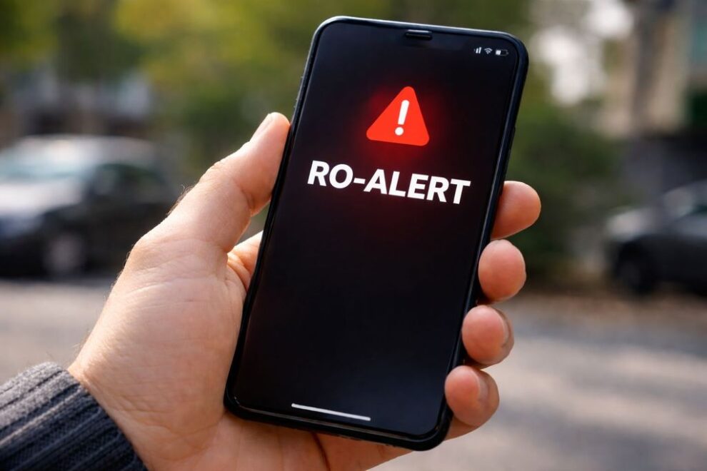 Modificări în sistemul Ro-Alert pentru alerte publice și copii dispăruți