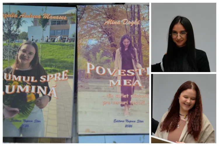 Două tinere autoare inspiră prin povestea lor de viață și lansarea cărților