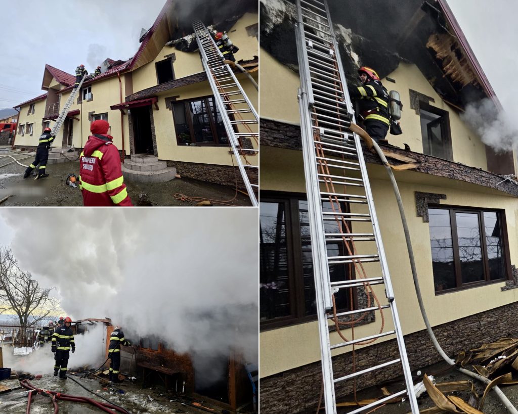 Incendiu devastator în comuna Micești: intervenție de urgență