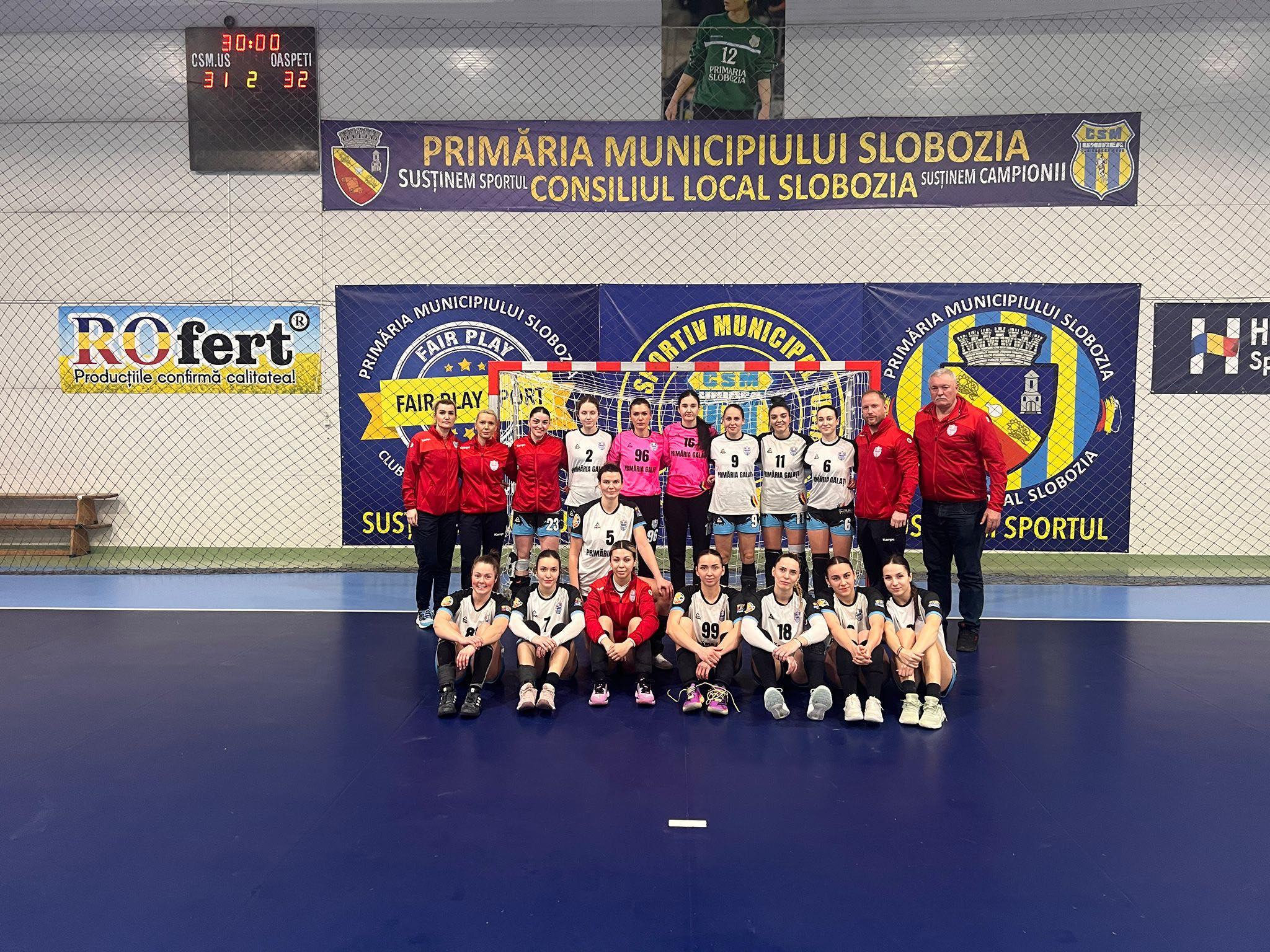 CSM Galați se califică în sferturile Cupei României după o victorie strânsă