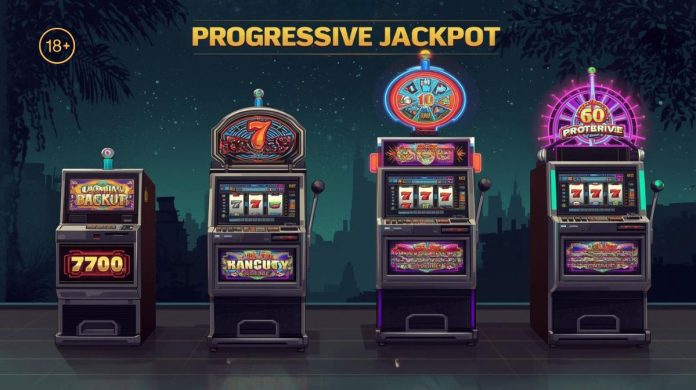 Sloturile cu jackpot progresiv, 40 de ani de inovație și distracție