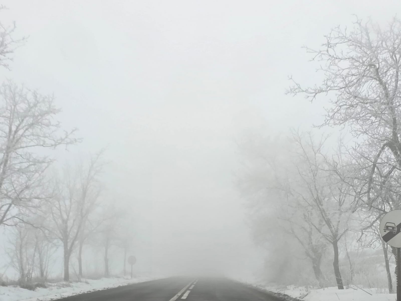 Atenție la condus! Cod Galben de ceață în Botoșani