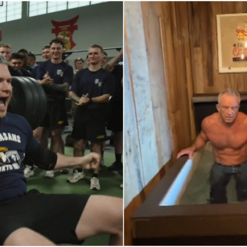 Oficiali americani promovează un stil de viață activ și disciplina fizică