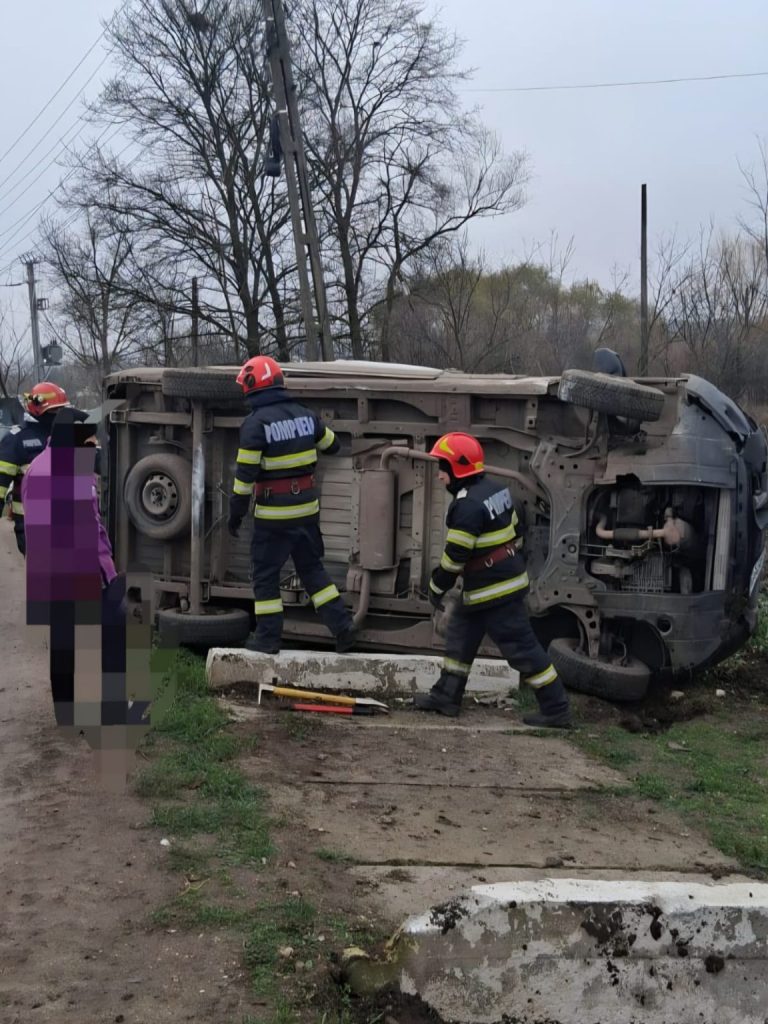 Accident rutier grav în comuna Lerești
