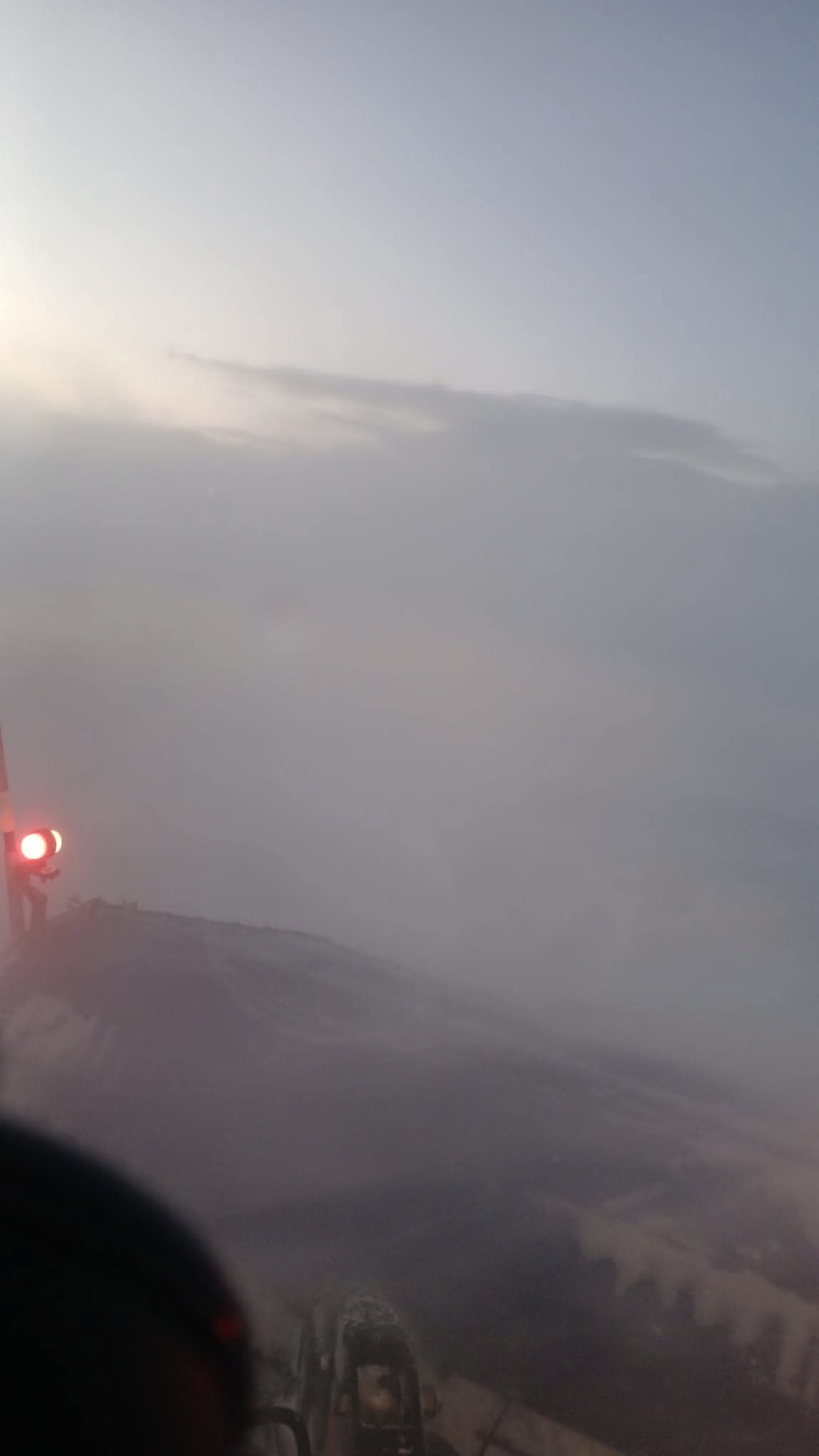 Circulația rutieră pe DN 67C s-a închis din cauza vremii severe