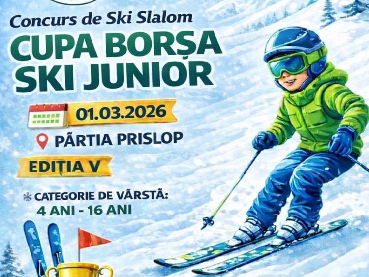 Cupa Borșa Ski Junior revine cu o nouă ediție dedicată tinerilor schiori