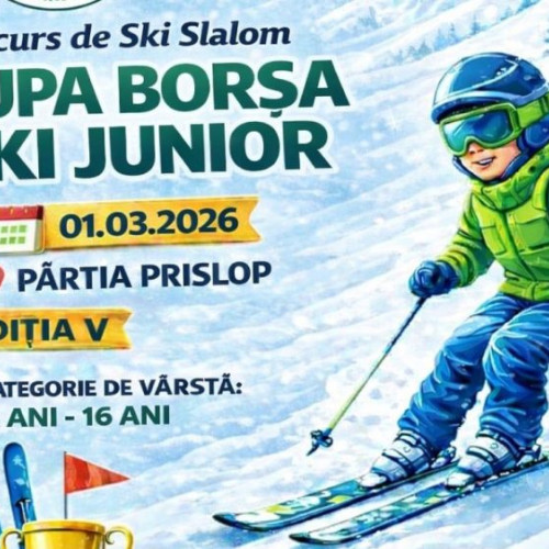 Cupa Borșa Ski Junior revine cu o nouă ediție dedicată tinerilor schiori