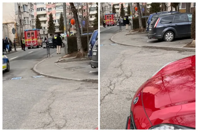 Accident rutier în Cluj-Napoca: Un minor de 9 ani, rănit