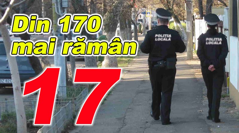 Primăriile vor avea 1 polițist local la 1.200 de locuitori