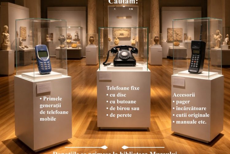 Muzeul Maramureșean invită la donarea telefoanelor vechi pentru o colecție istorică