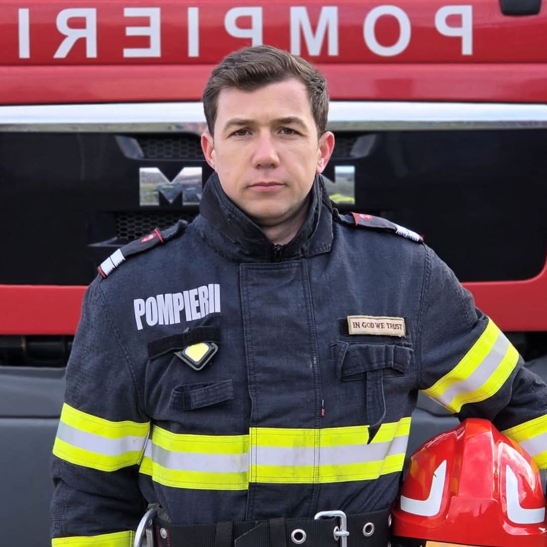 Pompier salvator din Sălaj împiedică un incendiu devastator