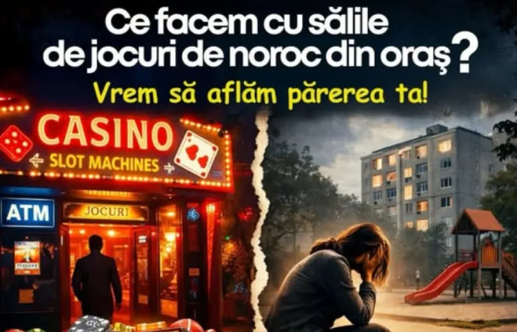 Turda inițiază consultare publică pe tema sălilor de jocuri de noroc
