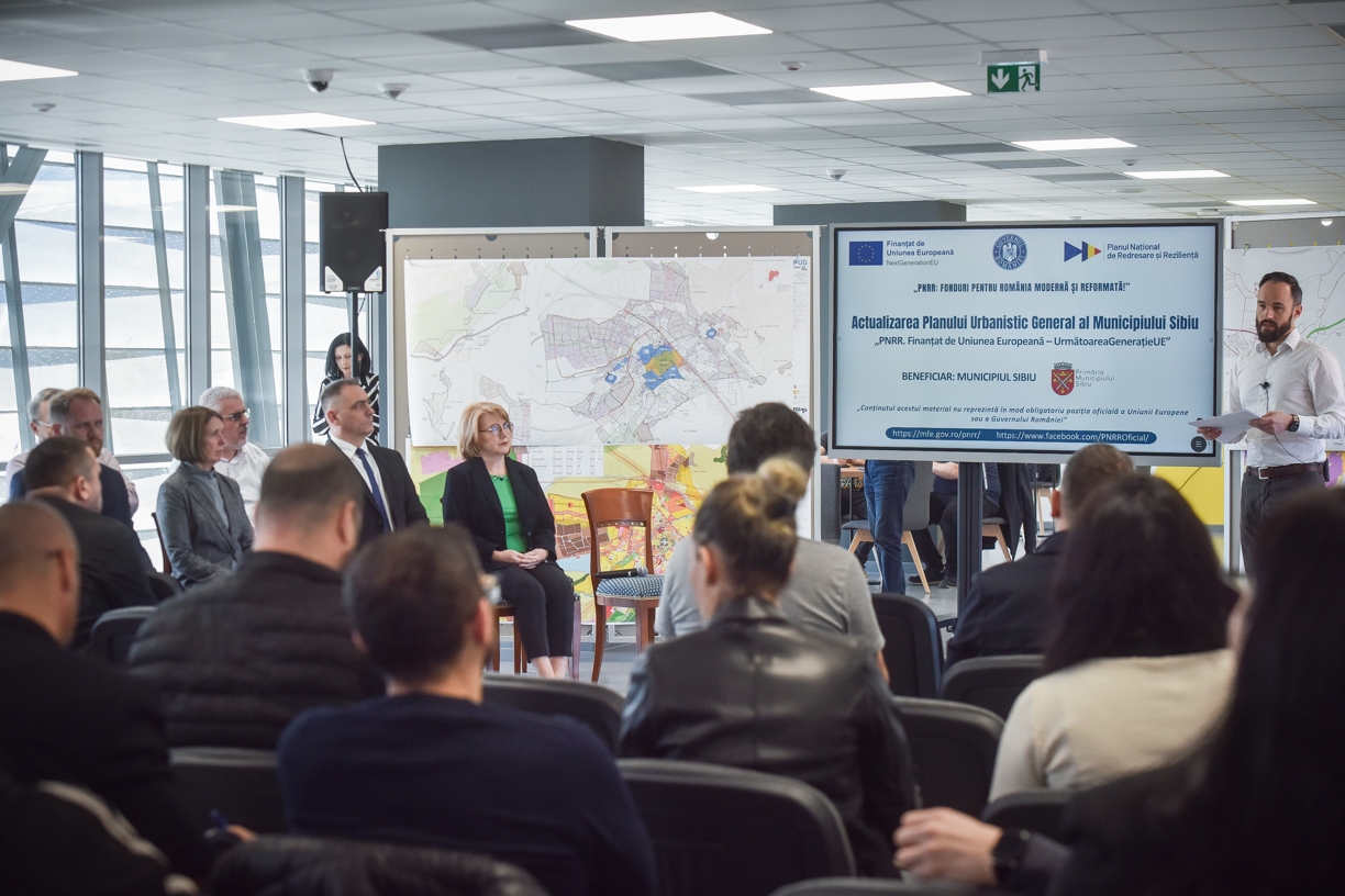 Noul PUG al Sibiului, în fază finală de avizare cu dezbateri publice în aprilie