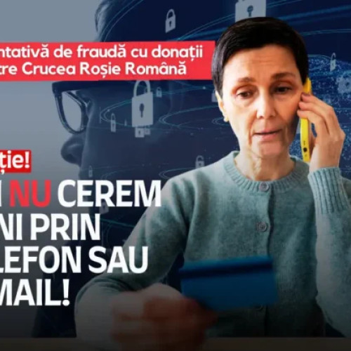 Crucea Roșie Română avertizează asupra tentativelor de fraudă online