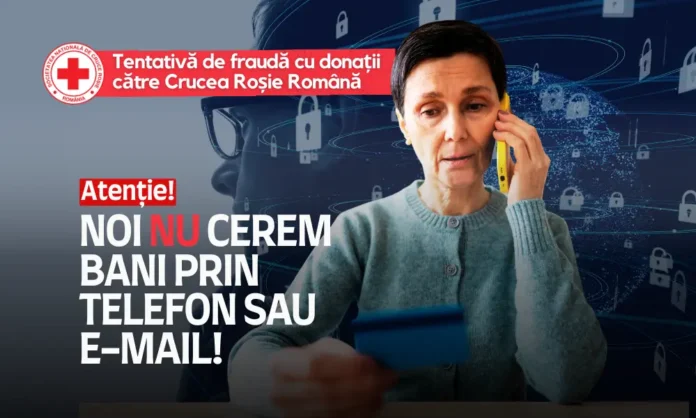 Crucea Roșie Română avertizează asupra tentativelor de fraudă online
