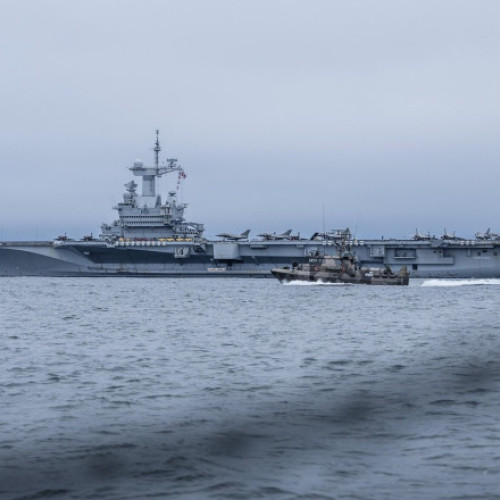Drona rusească neutralizată de armata suedeză lângă portavionul Charles de Gaulle